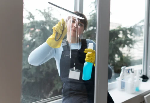 Nettoyage de vitres intérieures et extérieures à Saint-Vaast-en-Chaussée